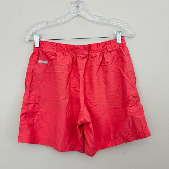 Columbia Red Cargo Hiking Shorts Women’s Size S - Picture 5 of 8